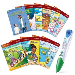 LeapReader Green Reading System for Kids